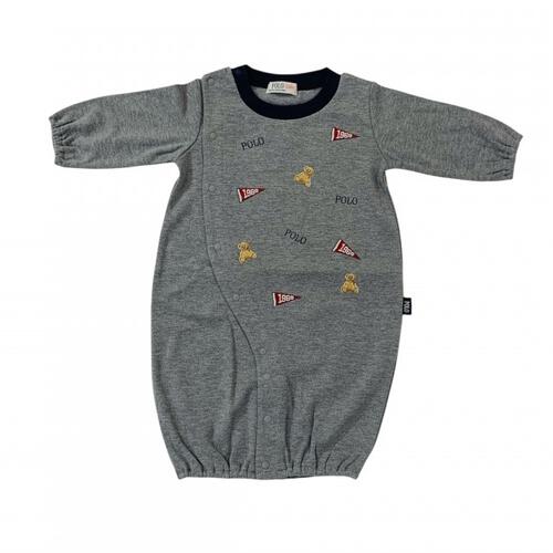 POLO BCS 前総刺繍ドレスオール グレー&times;50-70cm ベビーザらス限定