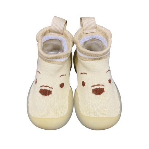 ディズニー ソックスシューズ くまのプーさん(ベージュ×12cm)