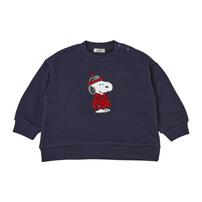 SNOOPY スヌーピー トレーナー サガラアップリケ ネイビー×80cm ベビーザらス限定