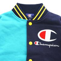 【Champion】長袖カラフルスタジャン グリーン×120cm ベビーザらス限定