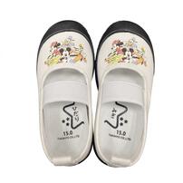 ディズニー ミッキー＆フレンズ 上履き(ブラック&times;14cm)