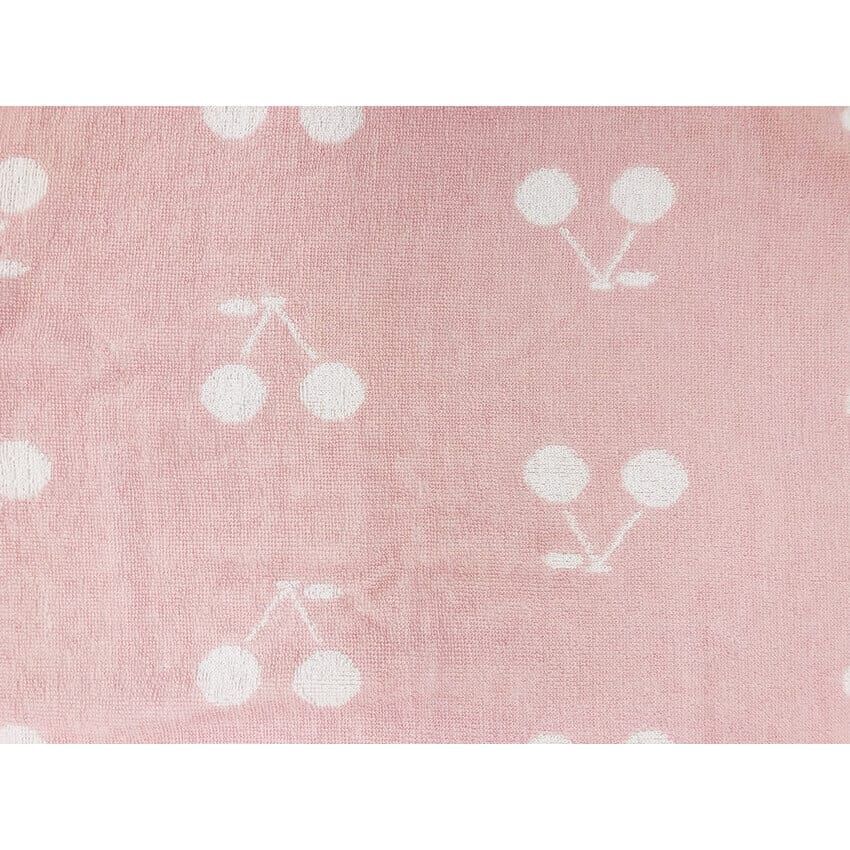 正方形湯上りタオル 総柄 チェリー柄(ピンク×フリー) ベビーザらス限定