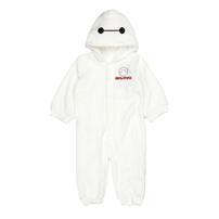 Disney ディズニー 長袖ロンパース ベイマックス フリース ホワイト×80cm