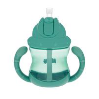 Nuby ヌービー Flip N Sip ツインハンドルマグカップ (グリーン)