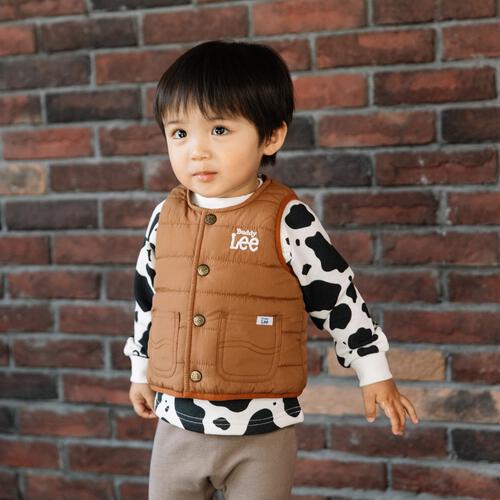 BUDDYLEE ベスト エステルキルト×タフタ 70-80cm