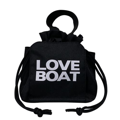 LOVEBOAT おむつ巾着(ブラック×Free) ベビーザらス限定