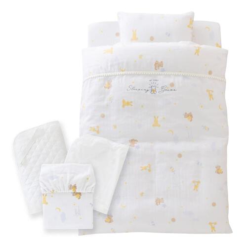 dear BABY ディアベビー 和晒しガーゼミニ布団8点セット 日本製 ベビーザらス限定