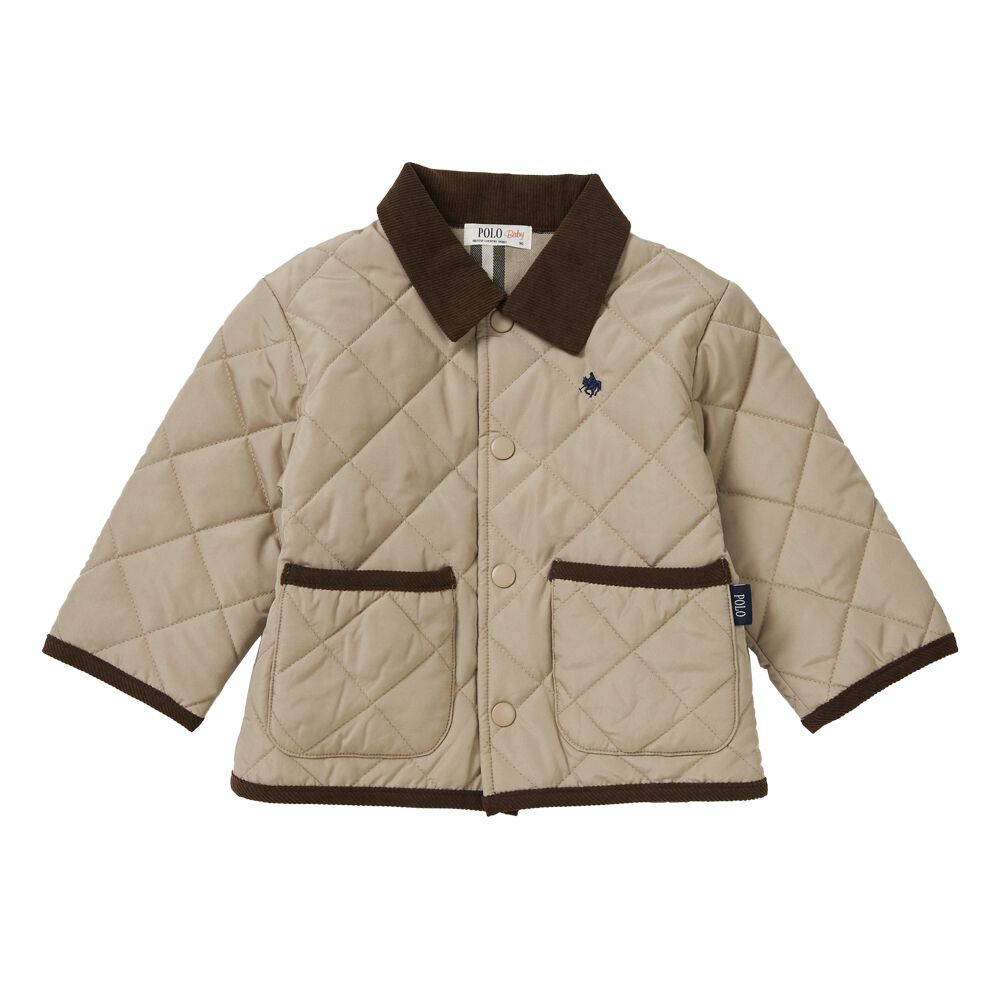 POLO BCS キルティングジャケット ベージュ×80cm ベビーザらス限定