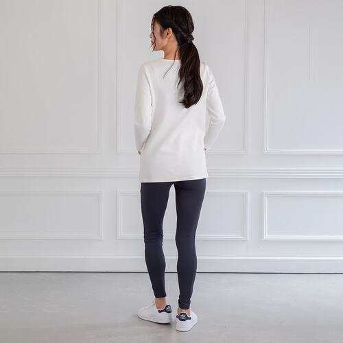 らくちんレギンス(ミディアムブルー×L)