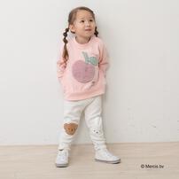 ミッフィーアップリケレギンス ナチュラル×95cm ベビーザらス限定