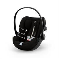 cybex サイベックス クラウドG3（ムーンブラックプラス）メーカー直送品 トラベルシステム 新生児〜24カ月頃まで