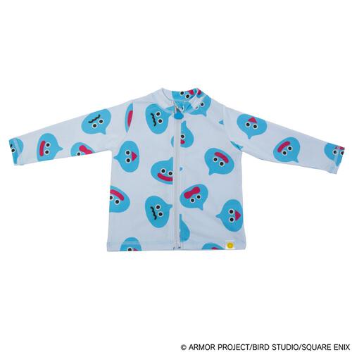 ドラクエベビー＆キッズ ラッシュガード スライムぴぴぴ ブルー&times;130cm