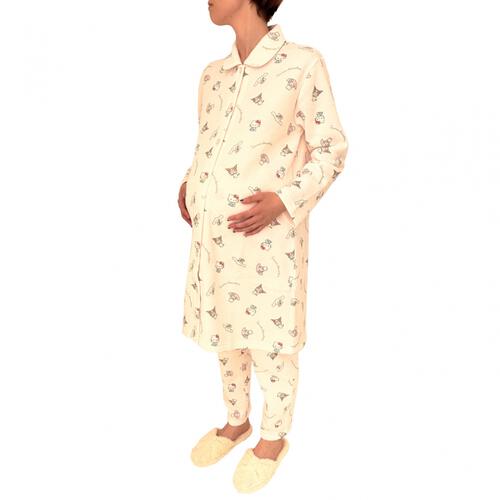 サンリオキャラクターズ 長袖テーラーパジャマ 総柄 シャギー ベビーザらス限定