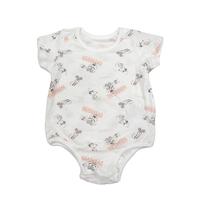 SNOOPY 半袖ロンパース &times;キャミソールチュニック スヌーピー レッド&times;80cm