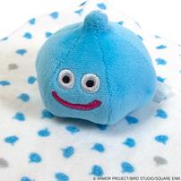 ドラクエベビー＆キッズ にぎにぎベビータオル スライム ブルー&times;フリー