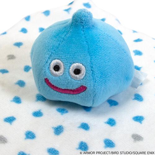 ドラクエベビー＆キッズ にぎにぎベビータオル スライム ブルー&times;フリー