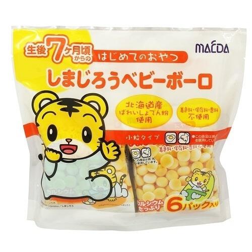 しまじろう ベビーボーロ 6個パック【離乳食 ベビーフード】 【7ヶ月～】