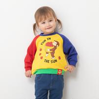 【Universal &times; chimajiro0730さん】おさるのジョージ ラグラントレーナー イエロー&times;130cm