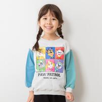 ベビーザらス限定　パウ･パトロール ソデカラートレーナー(アイボリー×100cm)