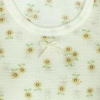 2枚組袖なしシャツ肌着 防汚 ひまわり ピンク&times;90cm ベビーザらス限定