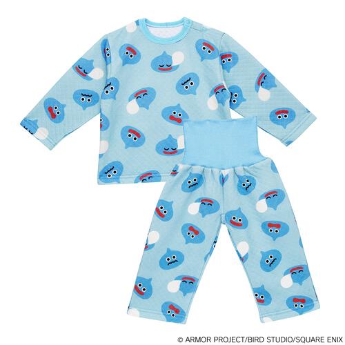 ドラクエベビー＆キッズ キルトパジャマ スライムぴぴぴ(ブルー×約80cm) ベビーザらス限定