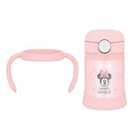 まほうびんのベビーストローマグ 250ml (パステルピンク ディズニー ミニー柄)