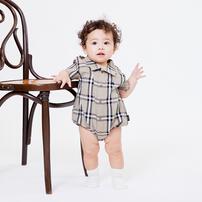 POLO BCS 半袖シャツボディスーツ ベージュ&times;70cm  ベビーザらス限定