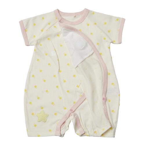 星のカービィ 半袖プレオール 前開き 天竺 ピンク&times;70cm ベビーザらス限定