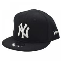 New Era ニューヨークヤンキース NY キャップ MY 1st  マイファースト 帽子 48cm-50cm ブラック×ホワイト