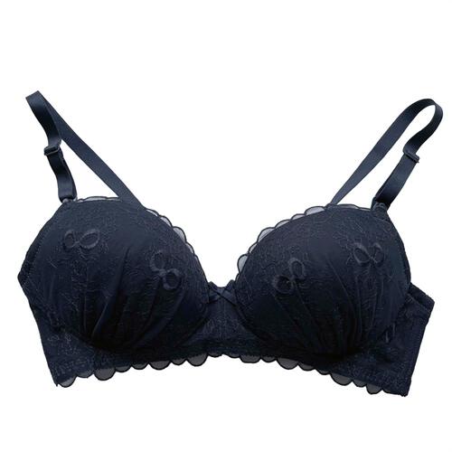 Petit jouet for maternity プティジュエット ベベシェリ 授乳ブラ リボン(ネイビー×L MU) ベビーザらス限定