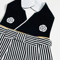 袴風男児スタイ(ブラック×フリー) ベビーザらス限定