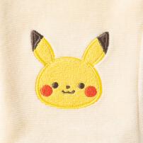 monpoke モンポケ 長袖ロンパース レギンス付き ミディアムベージュ×80cm