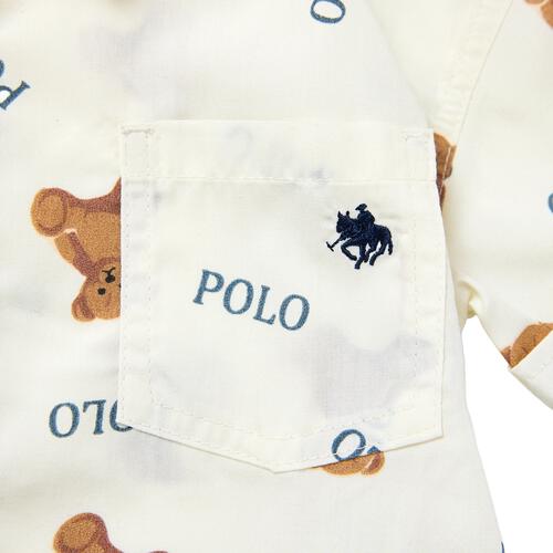 POLO BCS 半袖シャツ オフホワイト&times;80cm ベビーザらス限定