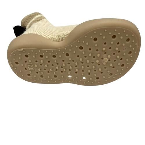 PEANUTS ソックスシューズ チャーリーブラウン ベージュ&times;12.0cm ベビーザらス限定