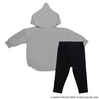 ドラクエベビー＆キッズ レギンス付きボディスーツ メタルスライム(グレー×約80cm) ベビーザらス限定