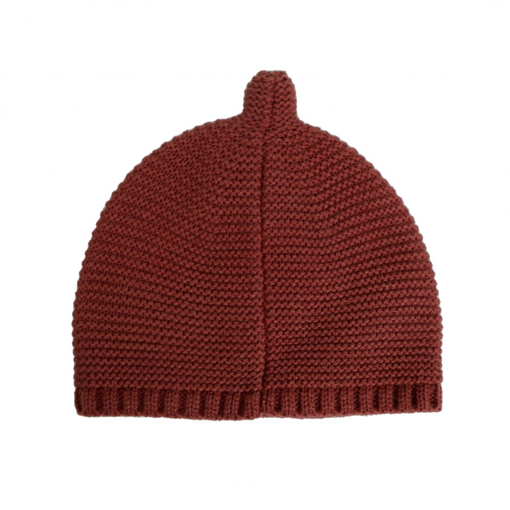 どんぐり帽 ダークレッド×44-48cm ベビーザらス限定 | マタニティ