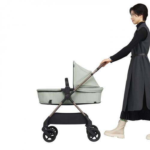 Pigeon ピジョン epa エパ (ブラック) A型ベビーカー 両対面式 フルフラット 0ヶ月～3歳頃対応