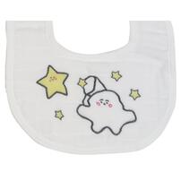 シナぷしゅ スタイ2枚組 星柄(イエロー×フリー) ベビーザらス限定