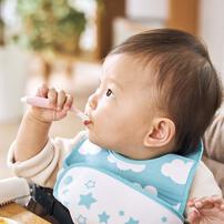 EDISONmama エジソンママ フォーク＆スプーンBaby （右手用） レモン 【色ランダム】