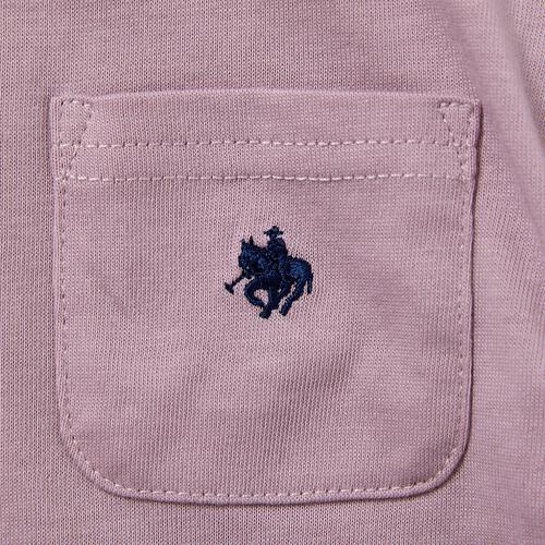 POLO BCS 半袖ポケットTシャツ ピンク&times;90cm 赤ちゃん 出産準備 出産祝い ベビー服 子供服