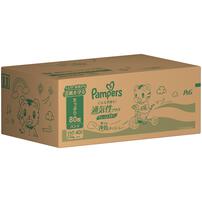 パンパース 通気性プラス パンツ ビッグサイズ (12～22kg) 80枚（40枚×2パック）箱入り 【P&G パンツタイプ おむつ】