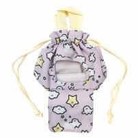 シナぷしゅ おむつポーチ星柄(パープル×NO SIZE) ベビーザらス限定