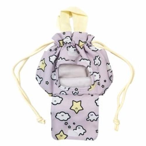シナぷしゅ おむつポーチ星柄(パープル×NO SIZE) ベビーザらス限定