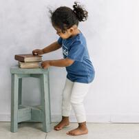 BUDDYLEE 半袖Ｔシャツ インディゴ染め ブルー&times;90cm