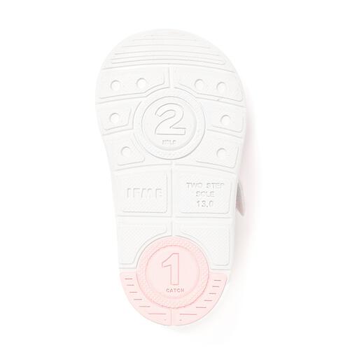 イフミーワンベルトベビーシューズ205301(ピンク×12.0cm)