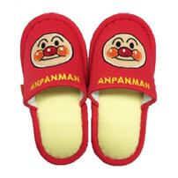 アンパンマン キッズスリッパ ルームシューズ 外縫いアップリケ