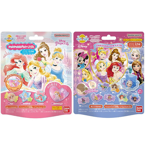 びっくらたまご ディズニープリンセス シャカシャカカプセルヘアゴム【種類ランダム】