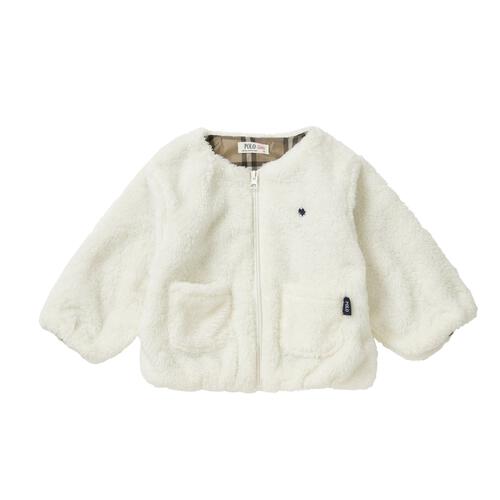 POLO BCS ボアジャケット アイボリー×90cmベビーザらス限定