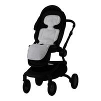 エアラブ5 ロリポップ (ダスティグレー) 送風機付きクールシート Type-C給電 保冷剤ポケット 保冷ひんやりグッズ