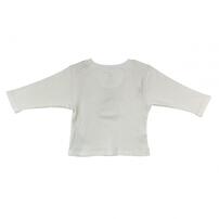 ローリーズファームベビー リブロングスリーブTシャツ(オフホワイト×80cm) ベビーザらス限定